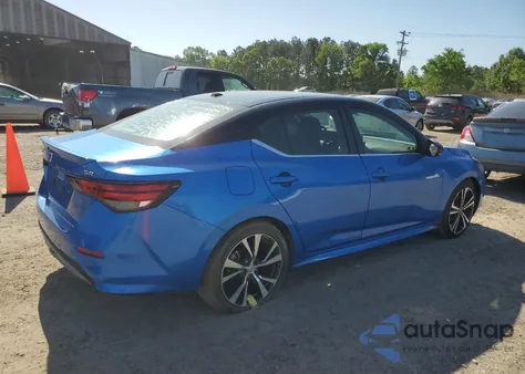 2021 Nissan Sentra Sr z USA, uszkodzony, nr VIN 3N1AB8DV1MY213718